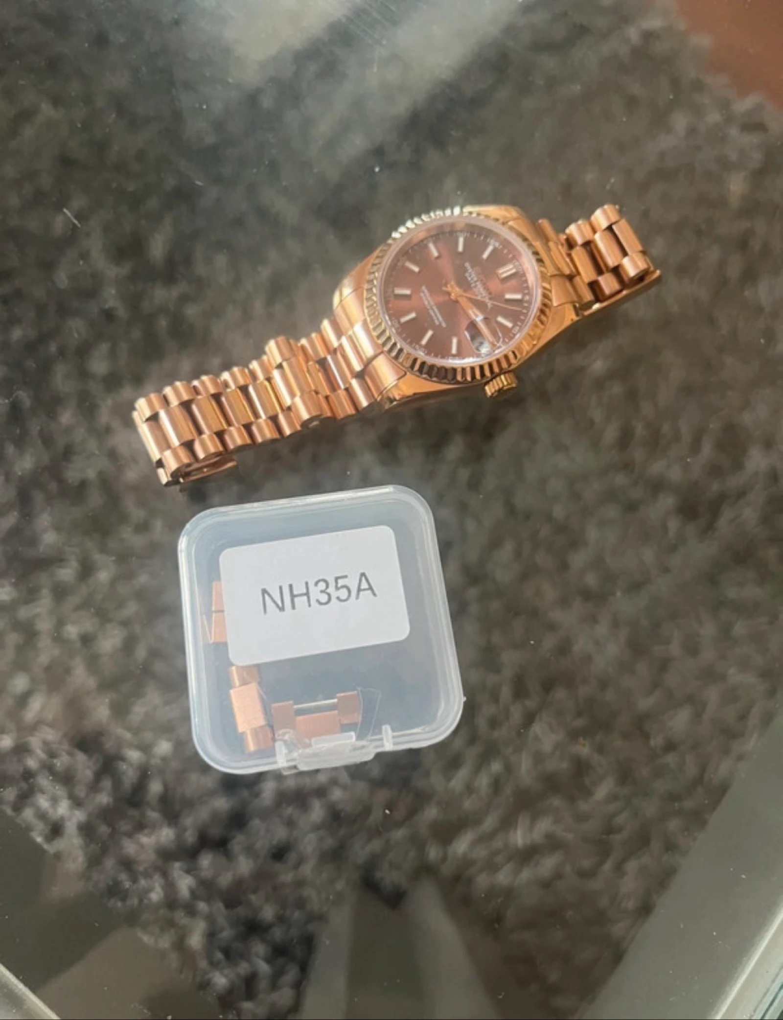 Seiko mod - datejust chocolate – photo 5